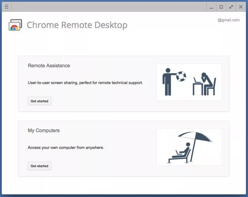 chrome remote desktop