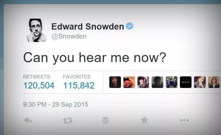 Edward Snowden Gets Bombarded With 47GB of Twitter Notifications