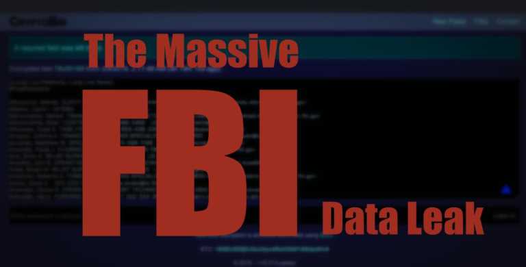 Hacker Leaks The Personal Information Of 20,000 FBI Agents