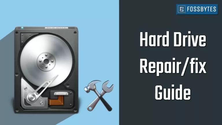 How To Repair A Corrupted Hard Drive And Fix My Storage Disk?