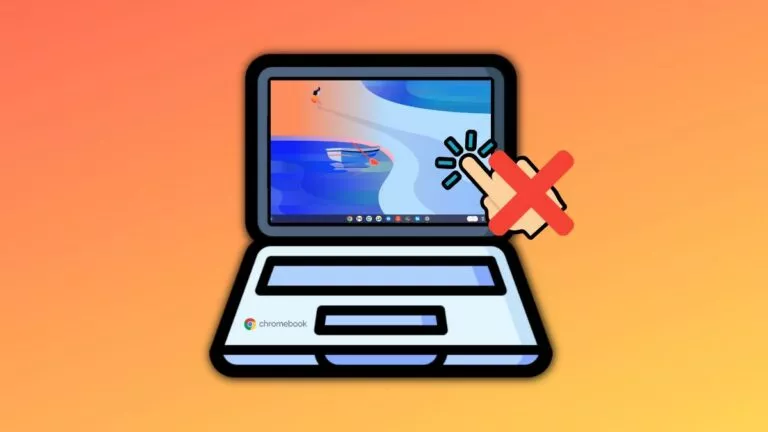 How To Disable Touch Screen On Chromebook?