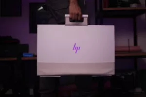 Image of the HP Envy Move being carried