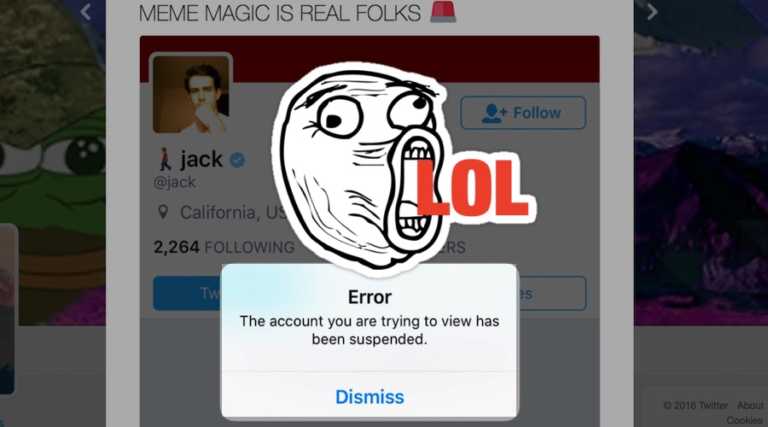 Twitter Bans Its Own CEO Jack Dorsey’s Account