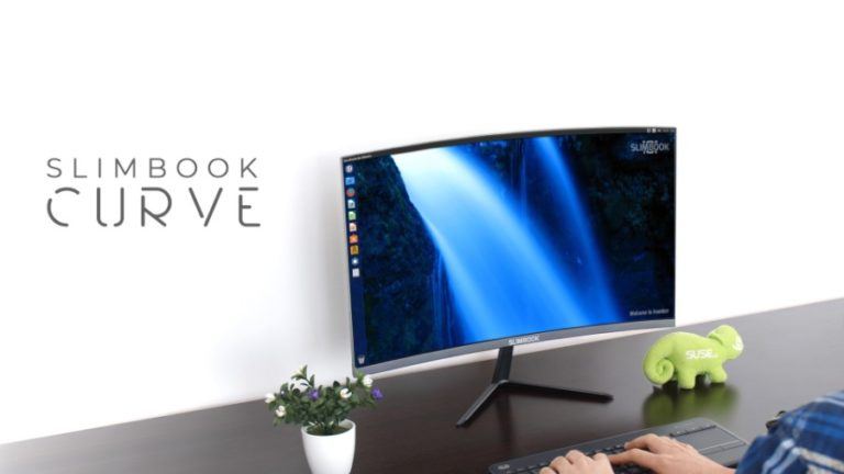 Slimbook Curve: Enjoy Using Linux On This 24″ Curved Screen All-In-One Powerhouse