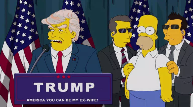 A Computer And The Simpsons Predicted That Trump Will Win