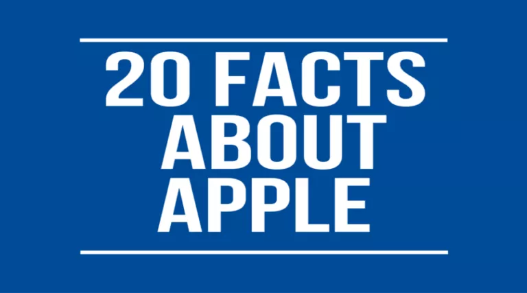 20 Surprising Facts About Apple That You Probably Didn’t Know