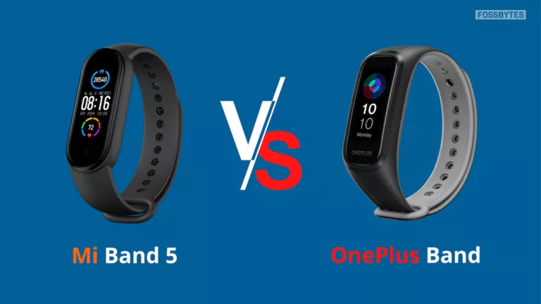 OnePlus Band vs Xiaomi Mi Band 5: Specs Comparison Of Fitness Bands