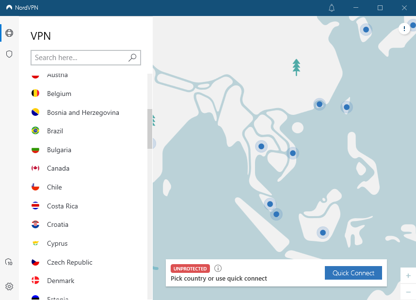 how to use nordvpn app