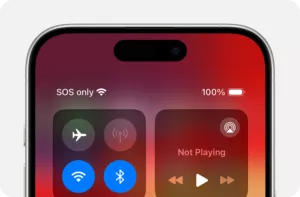 sos in ios iphone